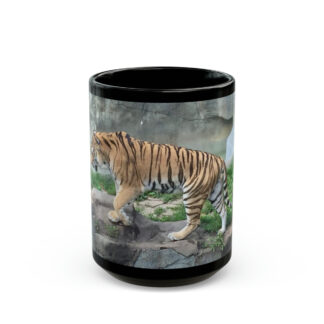 Black Mug - Tiger (11oz, 15oz) - Printify